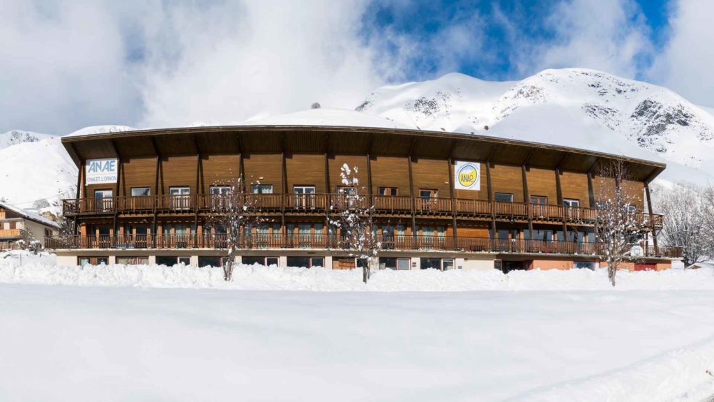 Vue sur le chalet Anaé de Saint-Sorlin