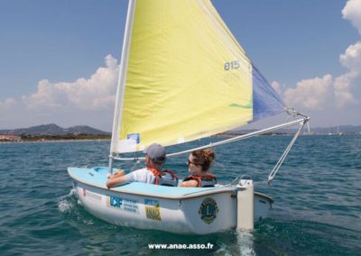 Promenade en mer en voile adaptée handicap