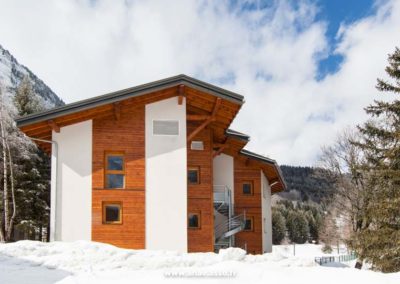 Le chalet Anaé à Pralognan-la-Vanoise pendant l'hiver