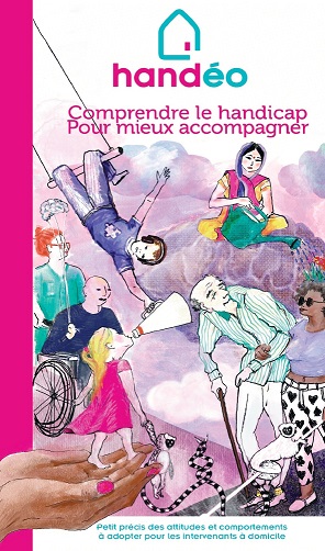 Couverture guide pratique de l'association Handéo : comprendre le handicap pour mieux accompagner (version 2022)