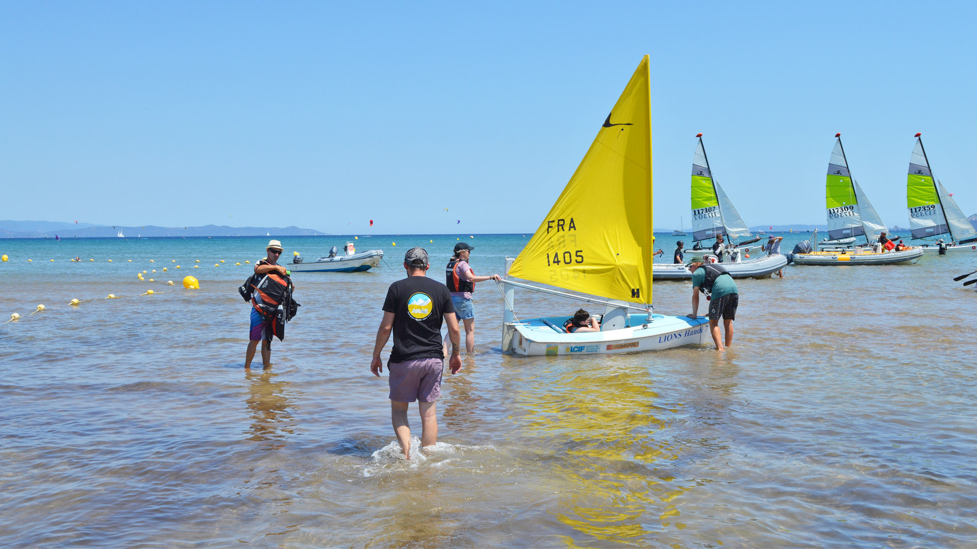 Séjour de vacances à la mer avec Anaé à Hyères les Palmiers dans le Var