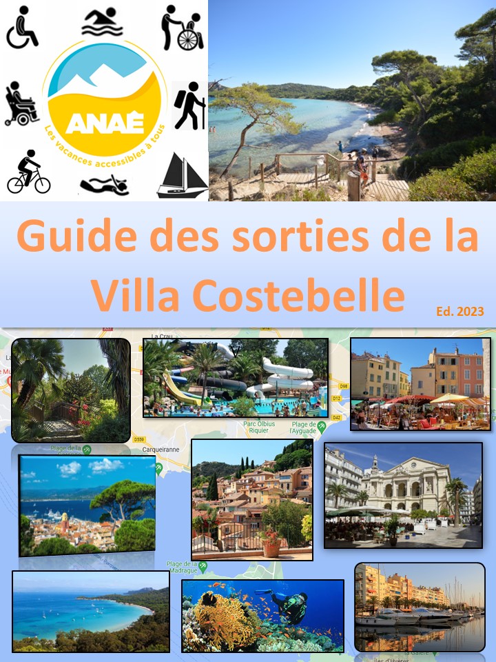 Couverture du guide des sorties Anaé Hyères 2023