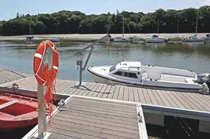 Embarcadère du château de la Porte Neuve à Riec-sur-Bélon